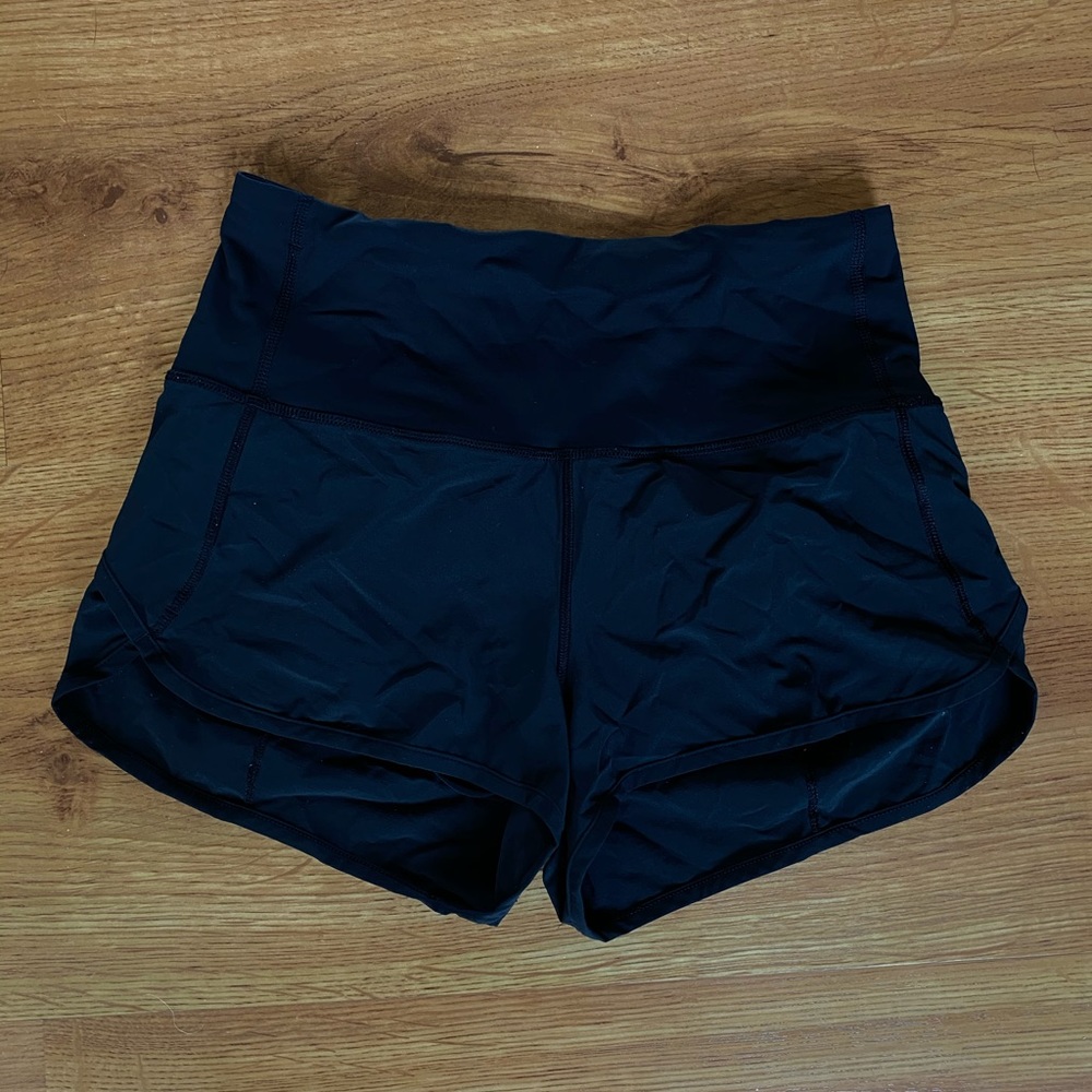 Lululemon Hi-Rise Speed Shorts (original, old fit)